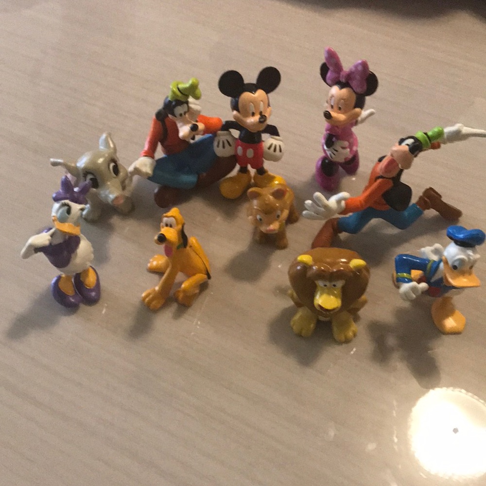 Disney Mickey and friends toy figures